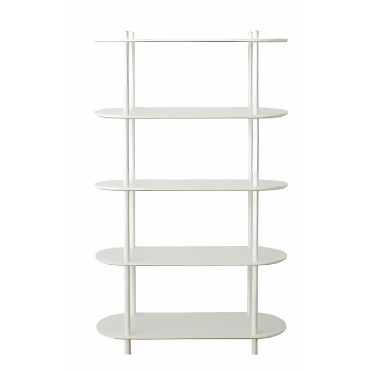 Fuurn SF3704 Curve White 書架 (五層)